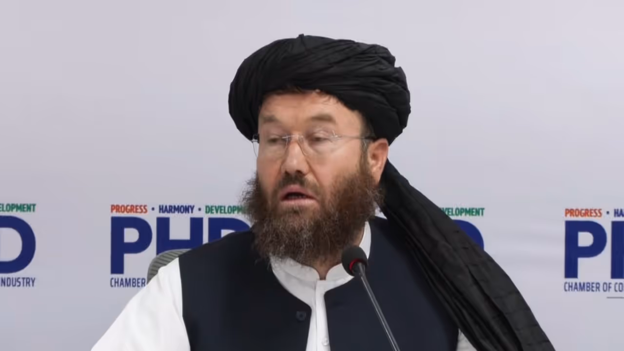 Afghanistan Minister of Agriculture, Irrigation and Livestock Mawlawi Attaullah Omari (Photo/ANI) Afghanistan Minister of Agriculture, Irrigation and Livestock Mawlawi Attaullah Omari (Photo/ANI)