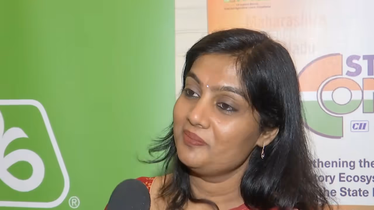 Akriti Sharma, CEO of Pusa Krishi, ICAR IARI (Photo/ANI) Akriti Sharma, CEO of Pusa Krishi, ICAR IARI (Photo/ANI)