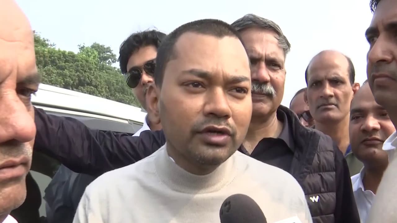 Nitish Kumar's son Nishant Kumar (File Photo: ANI) Nitish Kumar's son Nishant Kumar (File Photo: ANI)