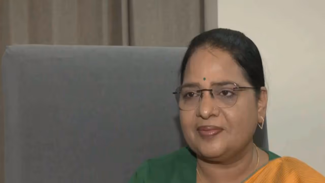 Newly appointed BJP National Secretary Kavita Patidar (Photo/ANI) Newly appointed BJP National Secretary Kavita Patidar (Photo/ANI)