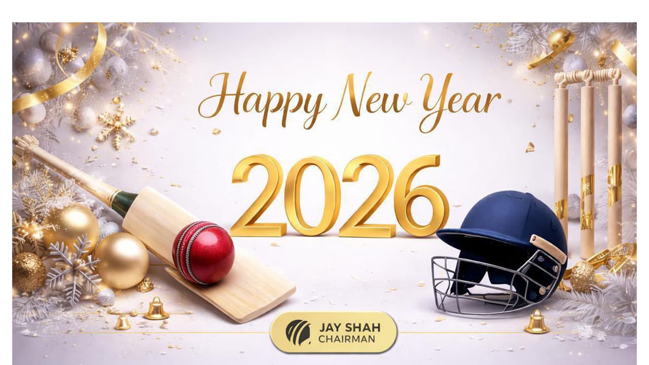 Jay Shah extends New Year greetings (Photo: X/@JayShah) Jay Shah extends New Year greetings (Photo: X/@JayShah)