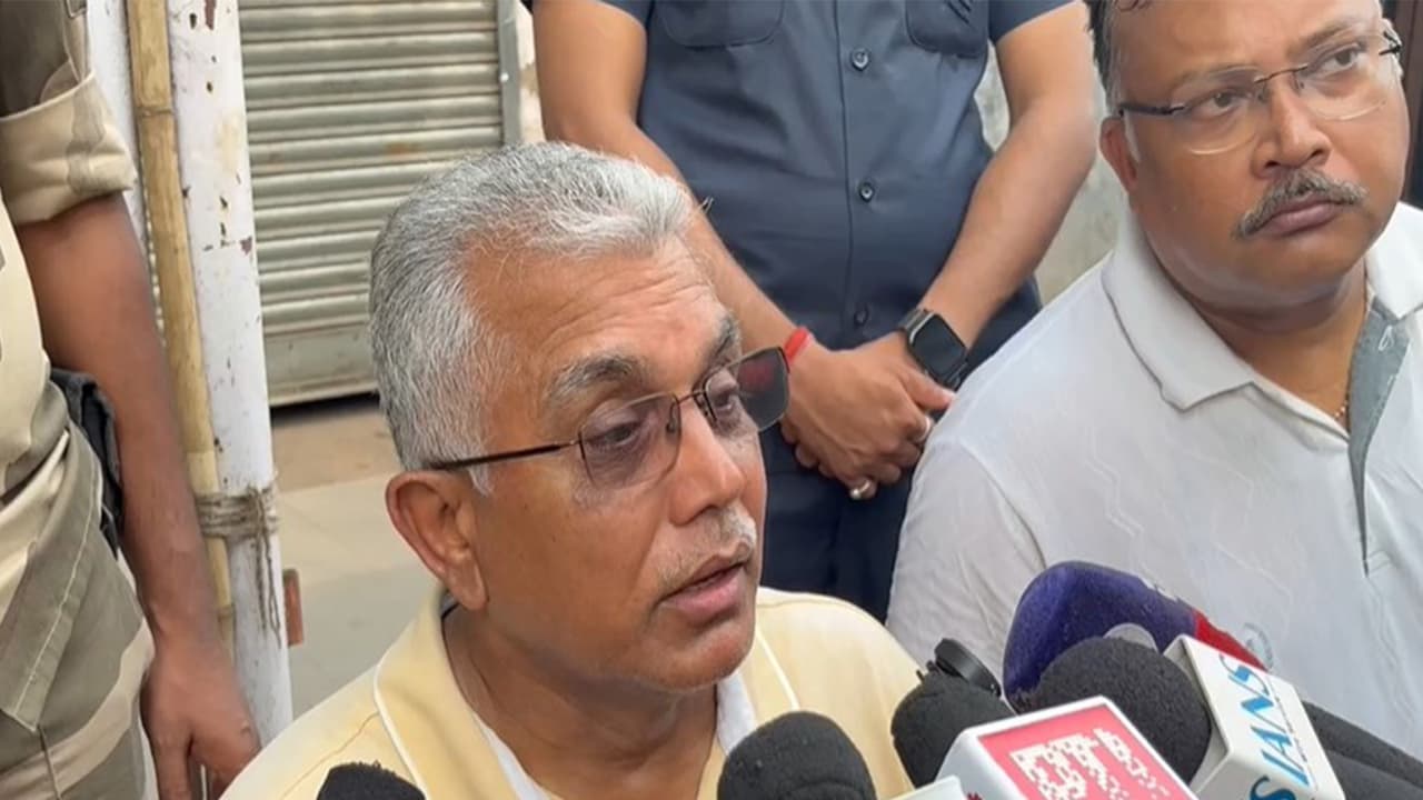 West Bengal Cabinet Minister Dilip Ghosh (Photo/ANI) West Bengal Cabinet Minister Dilip Ghosh (Photo/ANI)