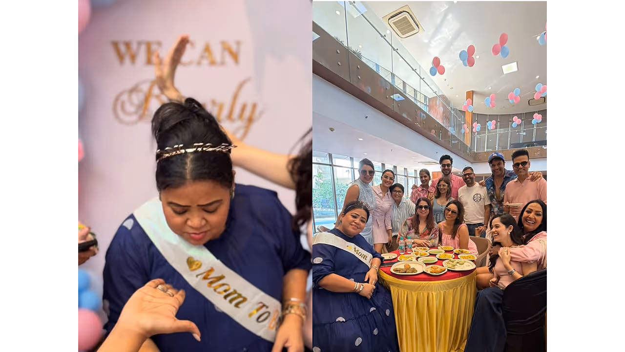 Bharti Singh's baby shower party (Photo/Instagram@jannatzubair29)