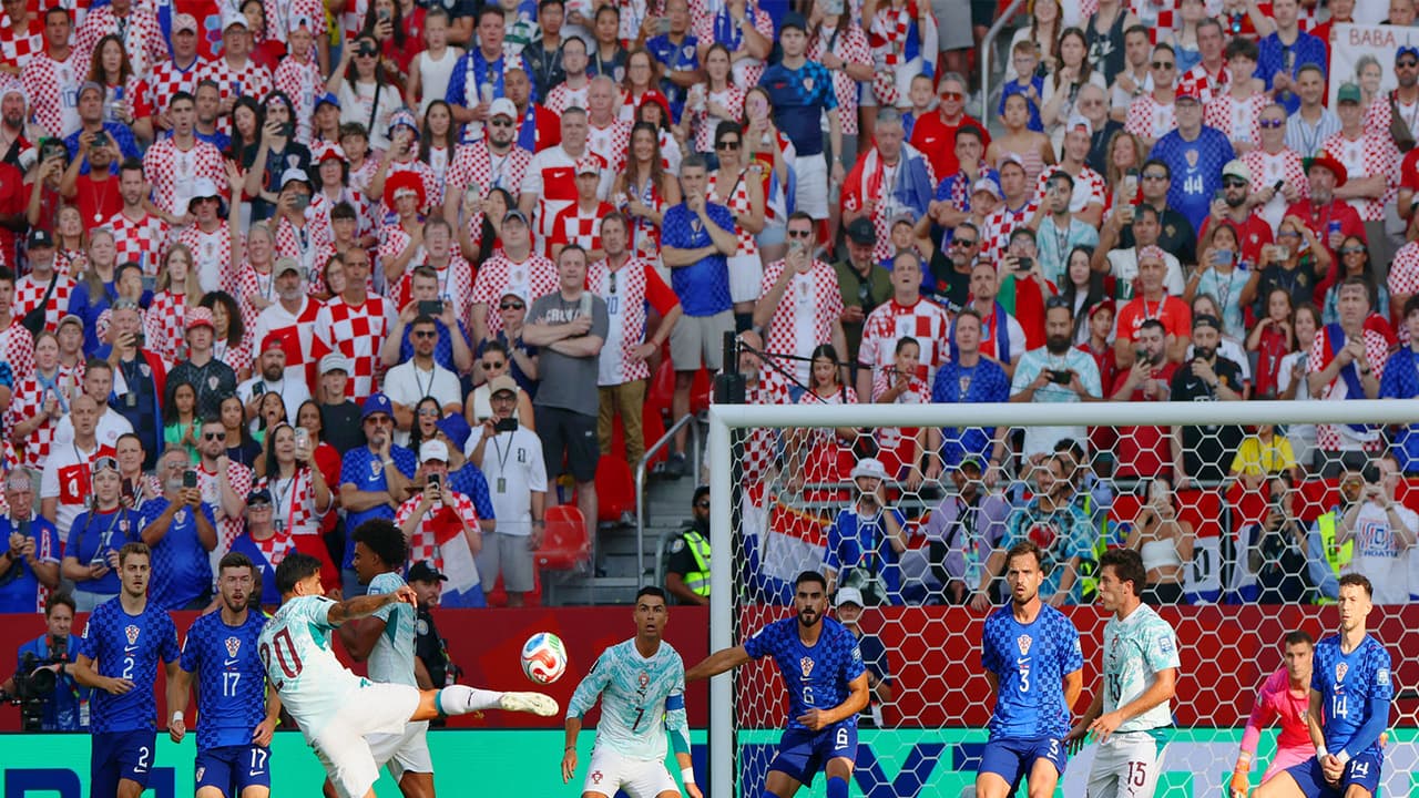 Soccer Football FIFA World Cup 2026 Round of 32 Portugal v Croatia Toronto Stadium, Toronto, Canada July 2, 2026 Portugal's Joao Cancelo shoots at goal (Photo: REUTERS/Mike Segar) Soccer Football FIFA World Cup 2026 Round of 32 Portugal v Croatia Toronto Stadium, Toronto, Canada July 2, 2026 Portugal's Joao Cancelo shoots at goal (Photo: REUTERS/Mike Segar)