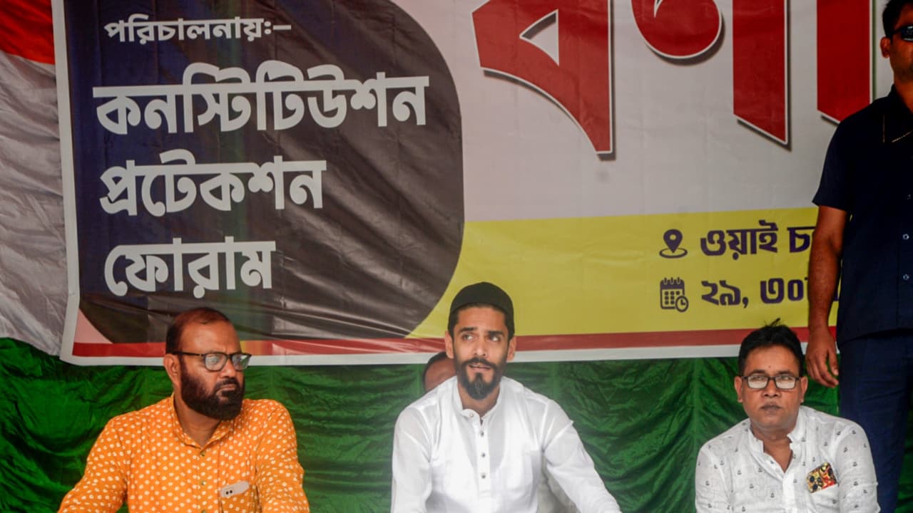 ISF chief Naushad Siddiqui (Photo/ANI) ISF chief Naushad Siddiqui (Photo/ANI)