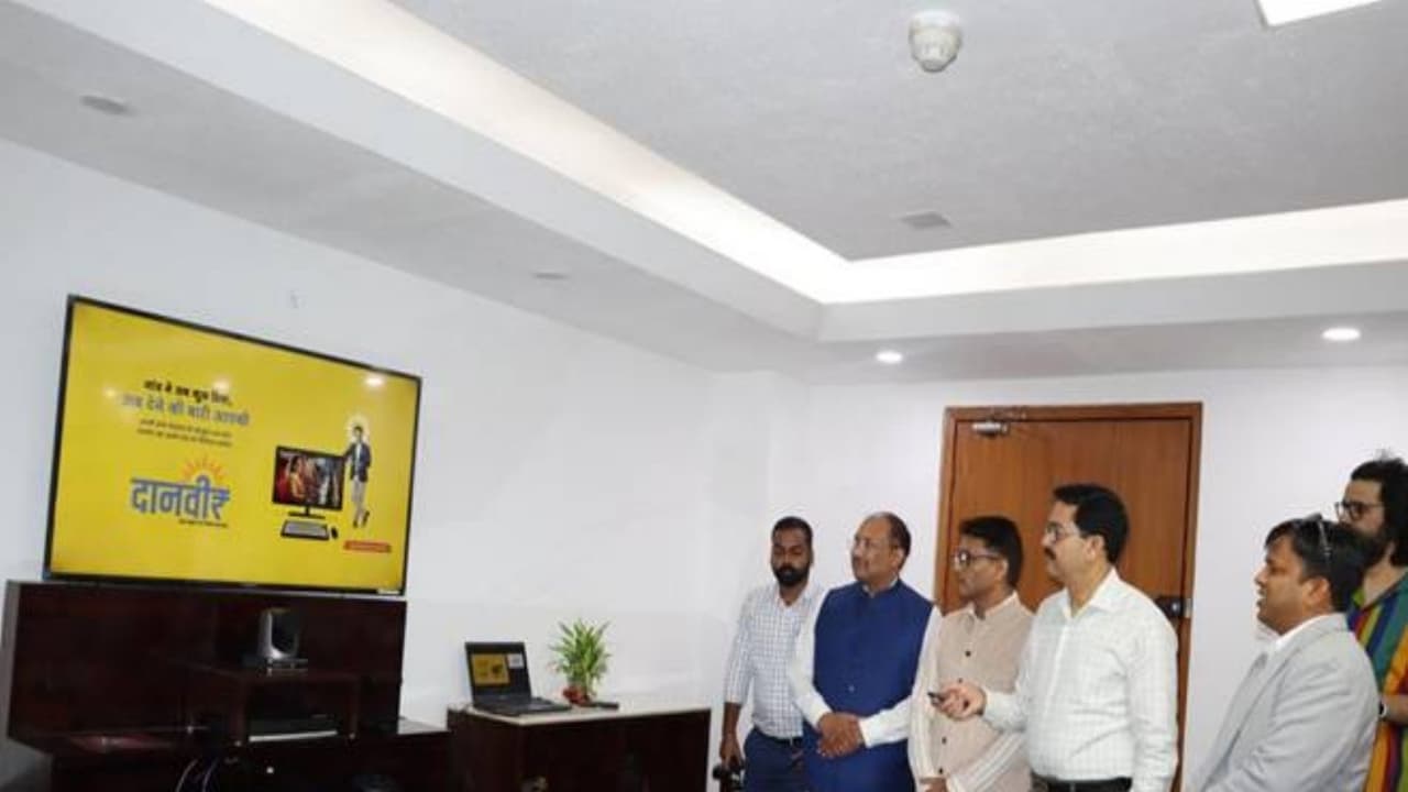 DAANVEER launched by Secretary of Ministry of Panchayati Raj Vivek Bharadwaj (Photo/PIB) DAANVEER launched by Secretary of Ministry of Panchayati Raj Vivek Bharadwaj (Photo/PIB)