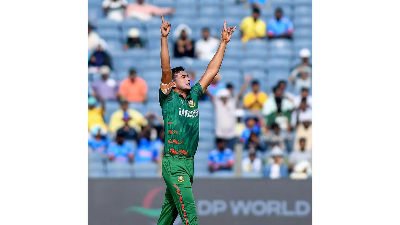 Taskin Ahmed (File Photo/ANI) Taskin Ahmed (File Photo/ANI)