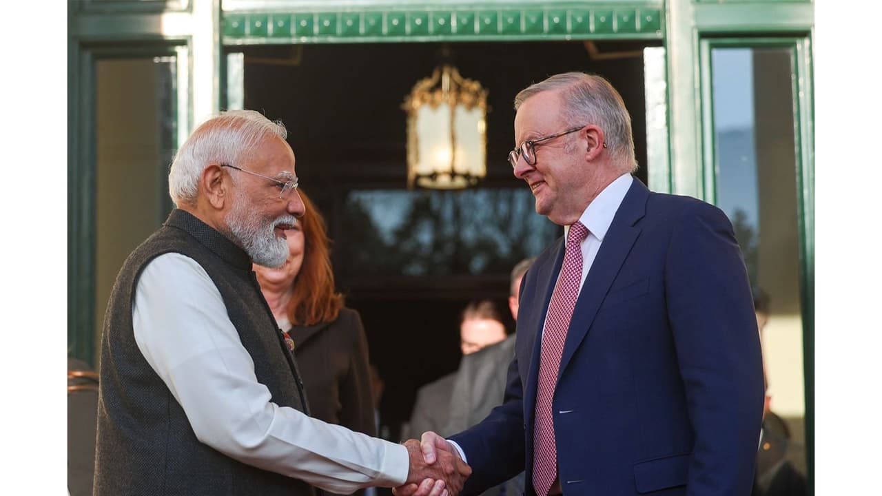 Prime Minister Narendra Modi and Australian Prime Minister Anthony Albanese (Photo/X@narendramodi) Prime Minister Narendra Modi and Australian Prime Minister Anthony Albanese (Photo/X@narendramodi)