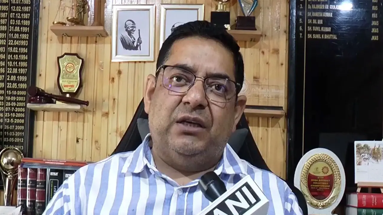 Additional Deputy Commissioner Sunil Kumar Butyal (Photo/ANI) Additional Deputy Commissioner Sunil Kumar Butyal (Photo/ANI)