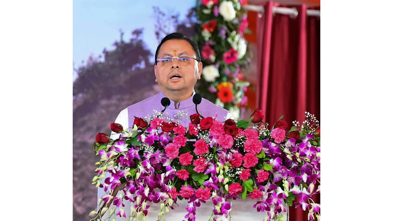 Uttarakhand Chief Minister Pushkar Singh Dhami (Photo/ANI) Uttarakhand Chief Minister Pushkar Singh Dhami (Photo/ANI)