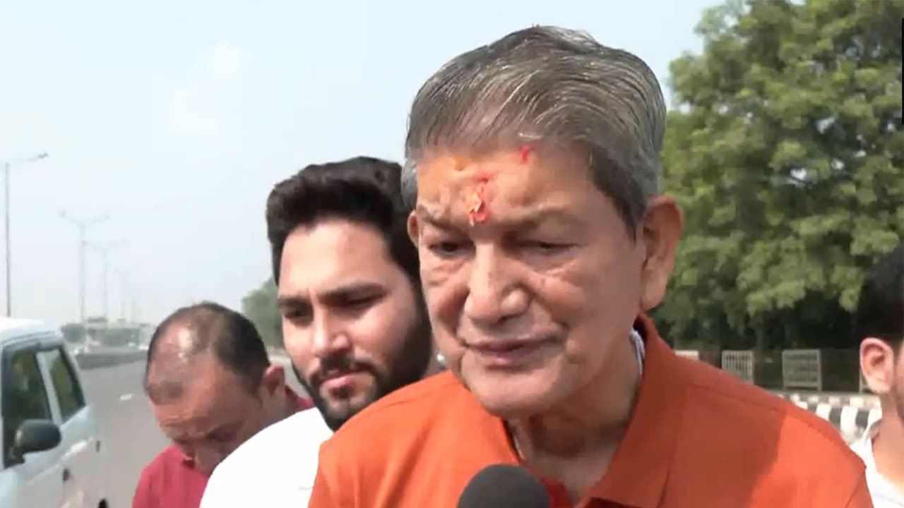 Congress leader and former Uttarakhand CM Harish Rawat (Photo/ANI) Congress leader and former Uttarakhand CM Harish Rawat (Photo/ANI)