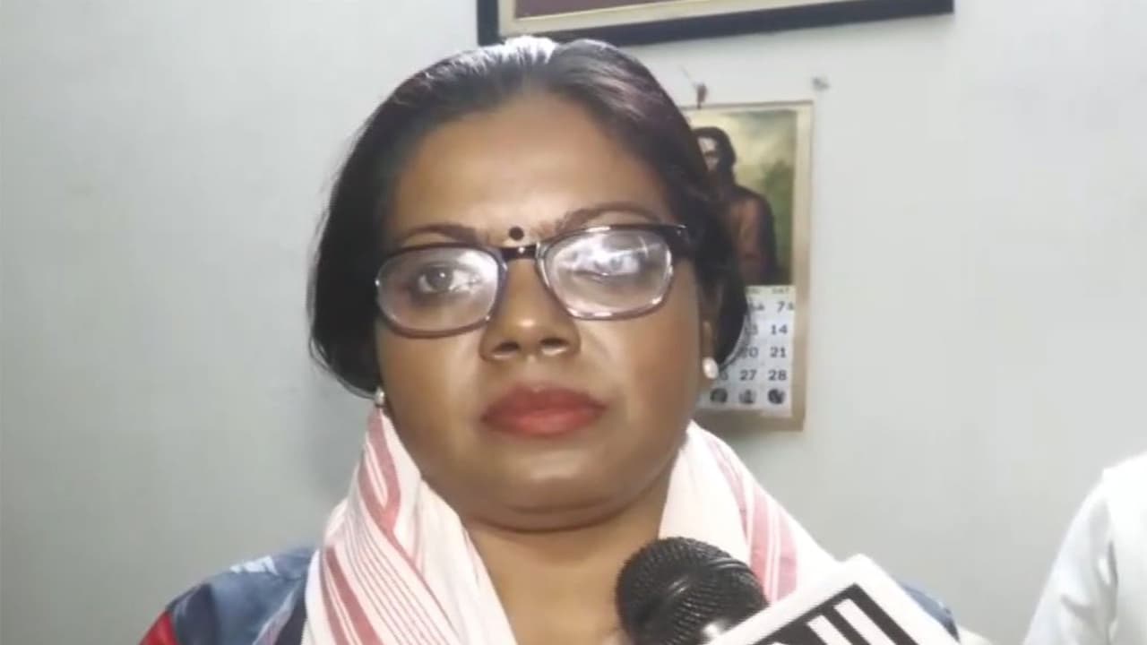 Congress Khumtai Assembly constituency candidate Roselina Tirkey (Photo/ANI) Congress Khumtai Assembly constituency candidate Roselina Tirkey (Photo/ANI)