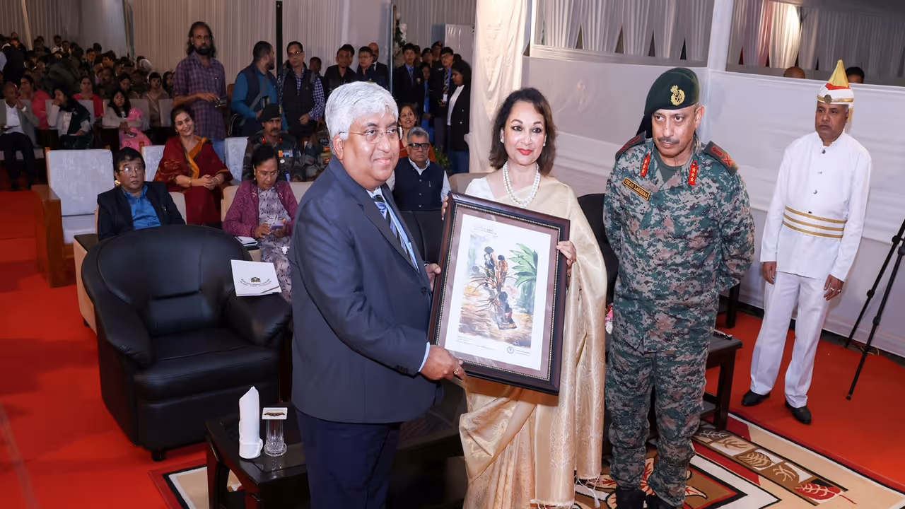 Project Empathy, Assam Rifles Public School host ‘I AM WITH YOU’ art exhibition (Photo/ANI)