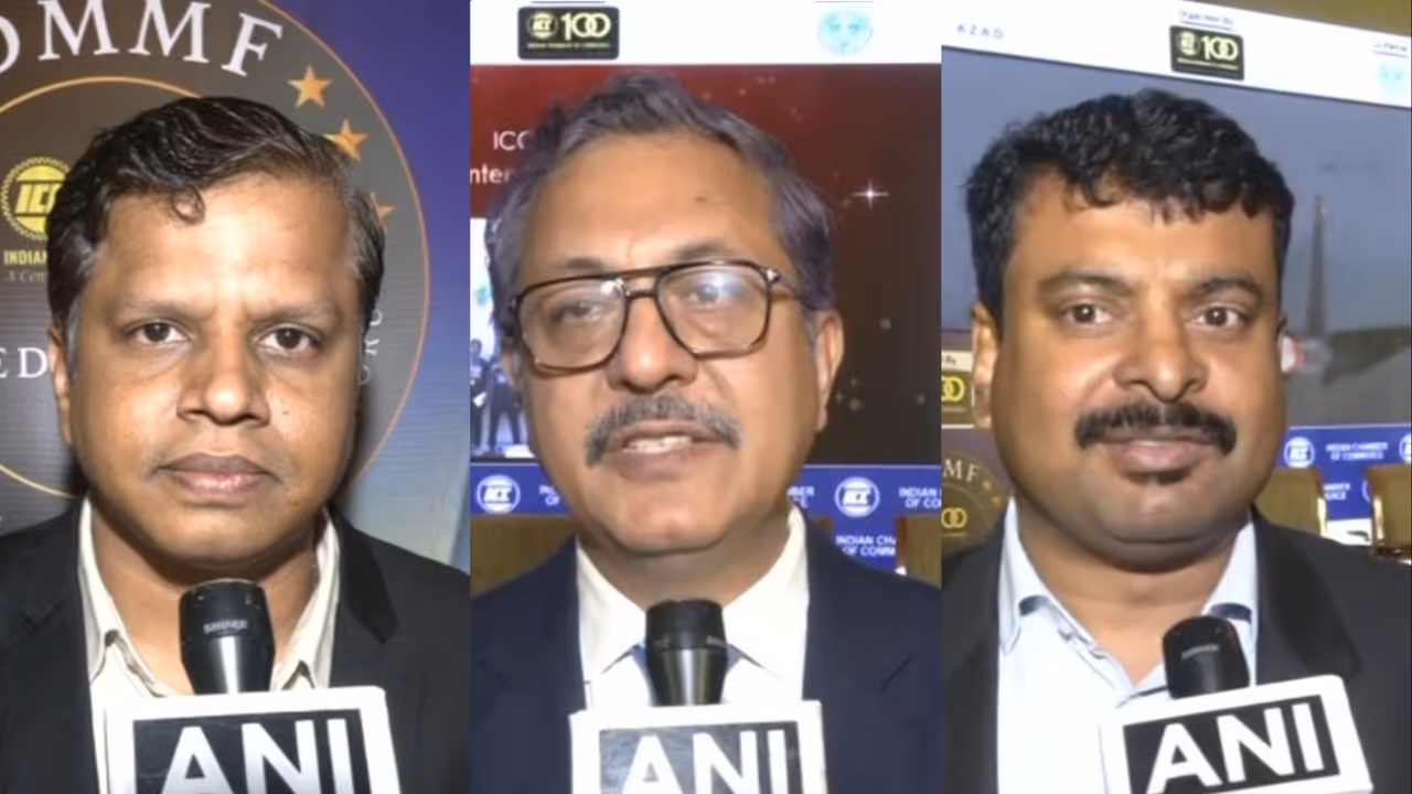Telangana officials and ICC representatives at the Defence MSME Forum (Photo/ANI) Telangana officials and ICC representatives at the Defence MSME Forum (Photo/ANI)
