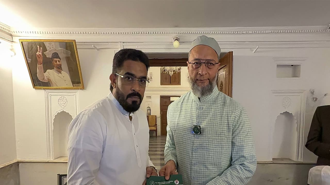 AIMIM President Asaduddin Owaisi at the launch of SIR Help Desk (Photo/AIMIM) AIMIM President Asaduddin Owaisi at the launch of SIR Help Desk (Photo/AIMIM)