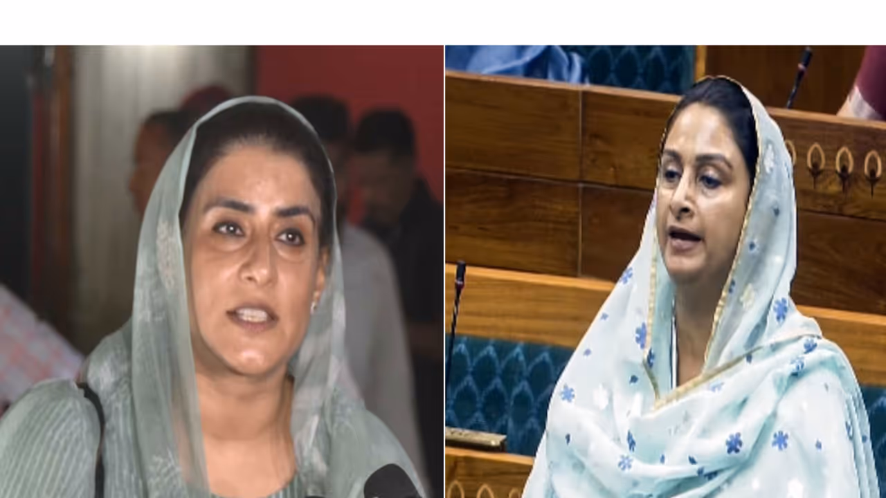 Akali Dal MLA Ganieve Kaur Majithia (Left)and MP Harsimrat Kaur Badal (Right)(Photo/ANI) Akali Dal MLA Ganieve Kaur Majithia (Left)and MP Harsimrat Kaur Badal (Right)(Photo/ANI)