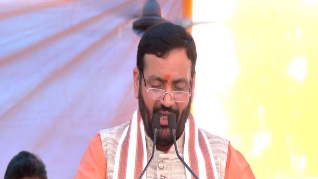 Haryana Chief Minister Nayab Singh Saini. (Filephoto/ANI)