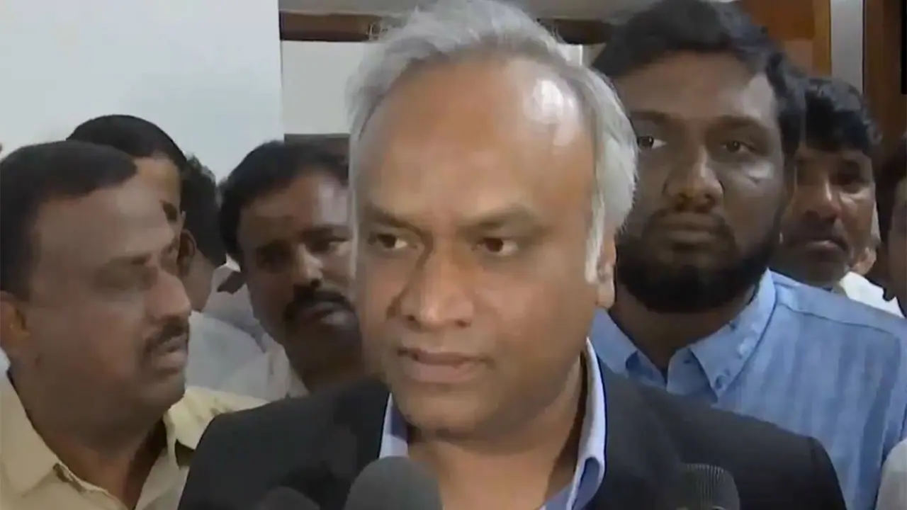 Karnataka Home Minister Priyank Kharge (Photo/ANI) Karnataka Home Minister Priyank Kharge (Photo/ANI)