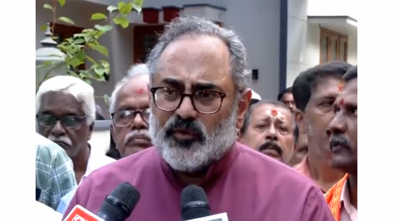 Kerala BJP Chief Rajeev Chandrasekhar (Photo/ANI)