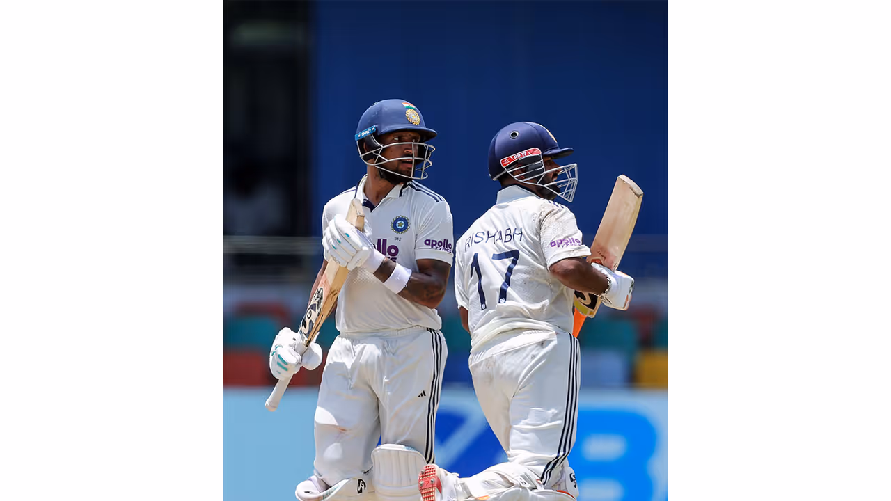 Indian batters Dhruv Jurel (L) and Rishabh Pant. (Photo: ANI) Indian batters Dhruv Jurel (L) and Rishabh Pant. (Photo: ANI)