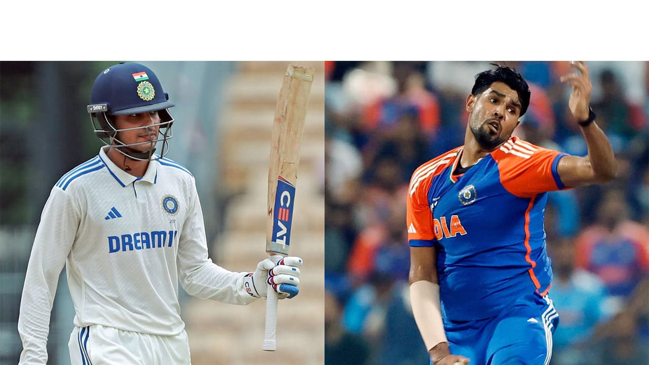 Shubman Gill (left) and Harshit Rana (right) (Photos: ANI) Shubman Gill (left) and Harshit Rana (right) (Photos: ANI)