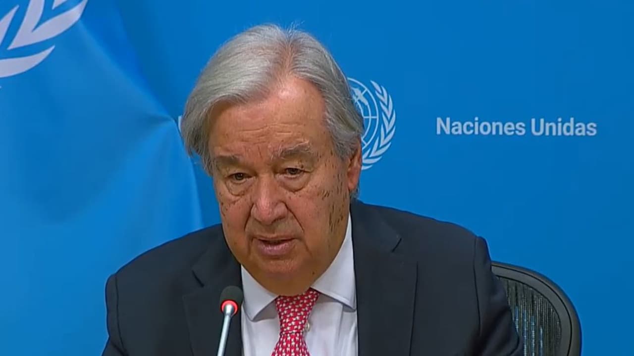 United Nations Secretary General Antonio Guterres (Photo/Youtube/United Nations) United Nations Secretary General Antonio Guterres (Photo/Youtube/United Nations)