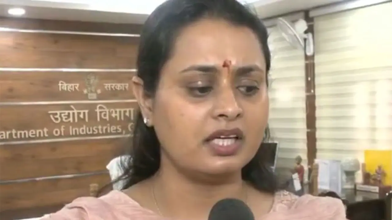 Bihar Minister Shreyasi Singh (Photo/ANI) Bihar Minister Shreyasi Singh (Photo/ANI)