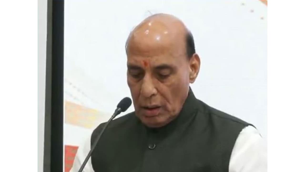Union Defence Minister Rajnath Singh (Photo/ANI) Union Defence Minister Rajnath Singh (Photo/ANI)