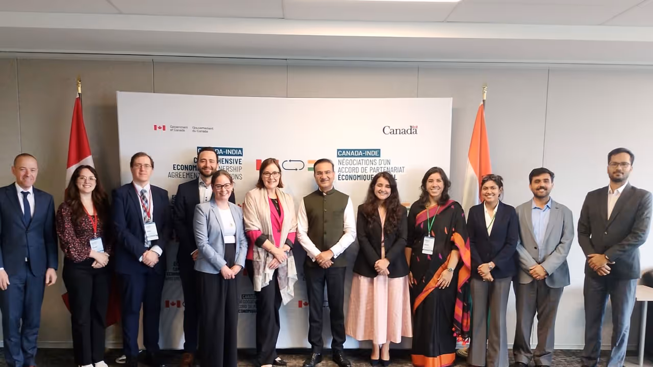 Indian and Canadian delegation (Photo/@Dept of Commerce) Indian and Canadian delegation (Photo/@Dept of Commerce)