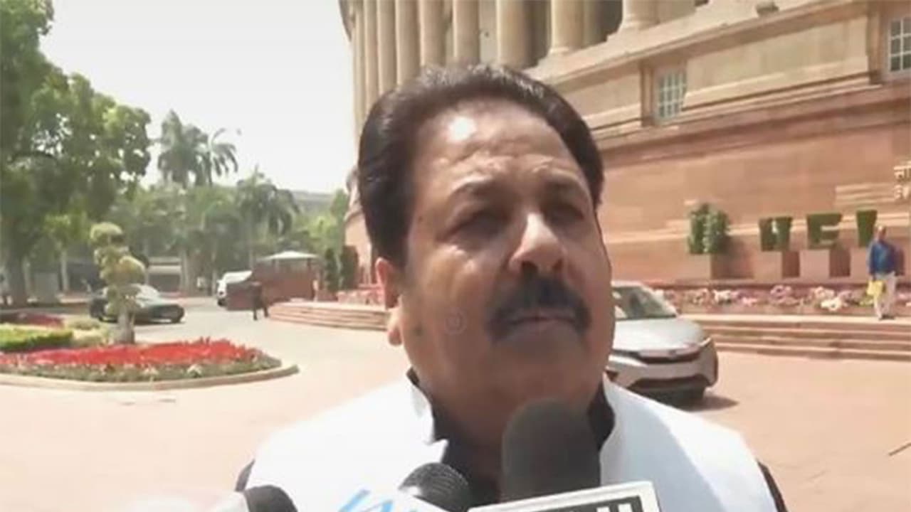 Congress MP Rajiv Shukla (Photo/ANI) Congress MP Rajiv Shukla (Photo/ANI)