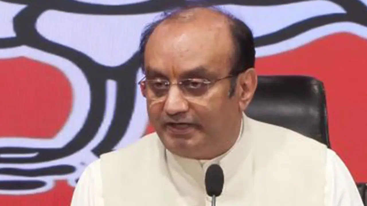 Bharatiya Janata Party (BJP) national spokesperson and Rajya Sabha MP Sudhanshu Trivedi (Photo/ANI) Bharatiya Janata Party (BJP) national spokesperson and Rajya Sabha MP Sudhanshu Trivedi (Photo/ANI)
