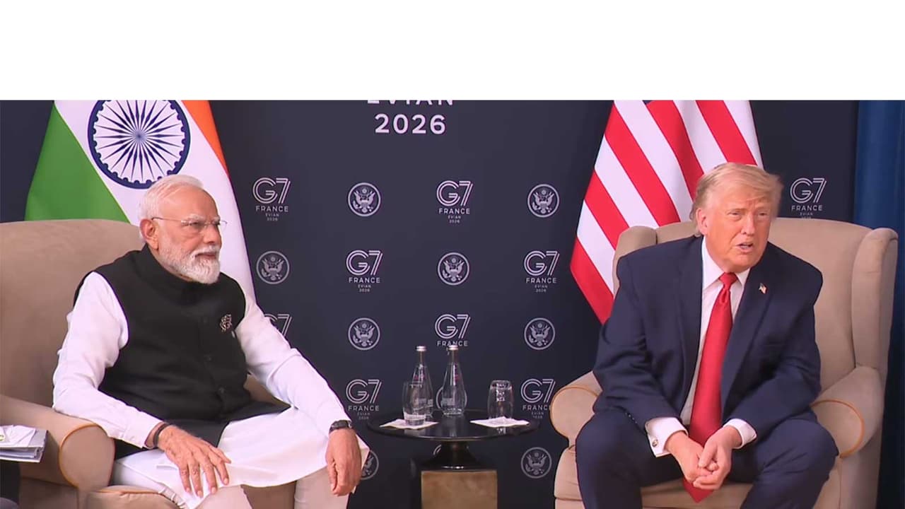 Prime Minister Narendra Modi in bilateral meeting with US President Donald Trump (Photo/X White House) Prime Minister Narendra Modi in bilateral meeting with US President Donald Trump (Photo/X White House)