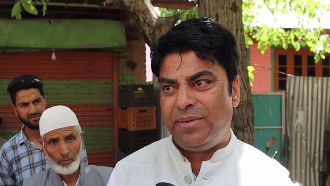 PDP leader Syed Tajamul Islam (Photo/ANI) PDP leader Syed Tajamul Islam (Photo/ANI)