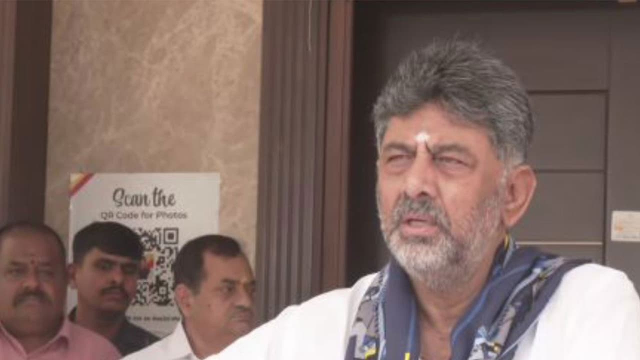 Karnataka Chief Minister D K Shivakumar (Photo/ANI) Karnataka Chief Minister D K Shivakumar (Photo/ANI)