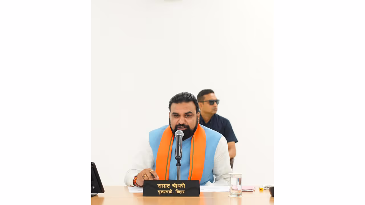 Bihar Chief Minister Samrat Chaudhary (Photo/Bihar CMO) Bihar Chief Minister Samrat Chaudhary (Photo/Bihar CMO)