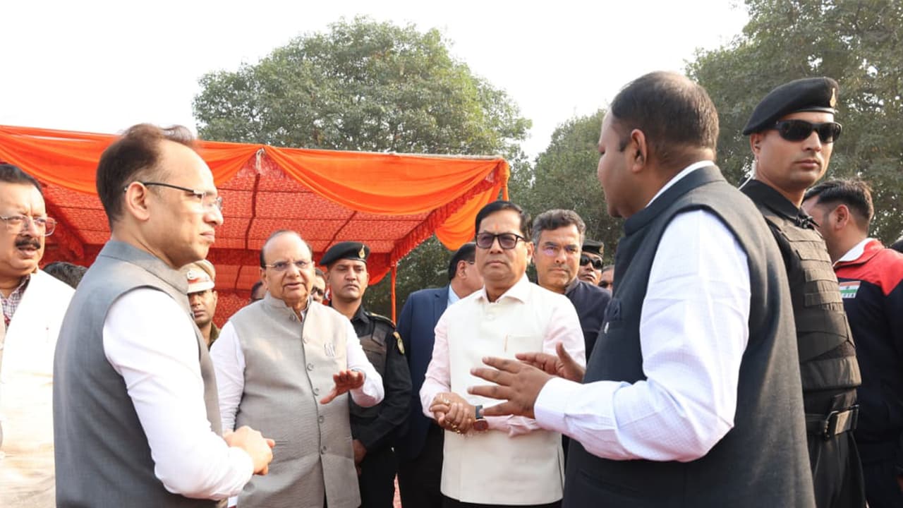 Union Minister Sarbananda Sonowal (Photo/Ports, Shipping & Waterways)