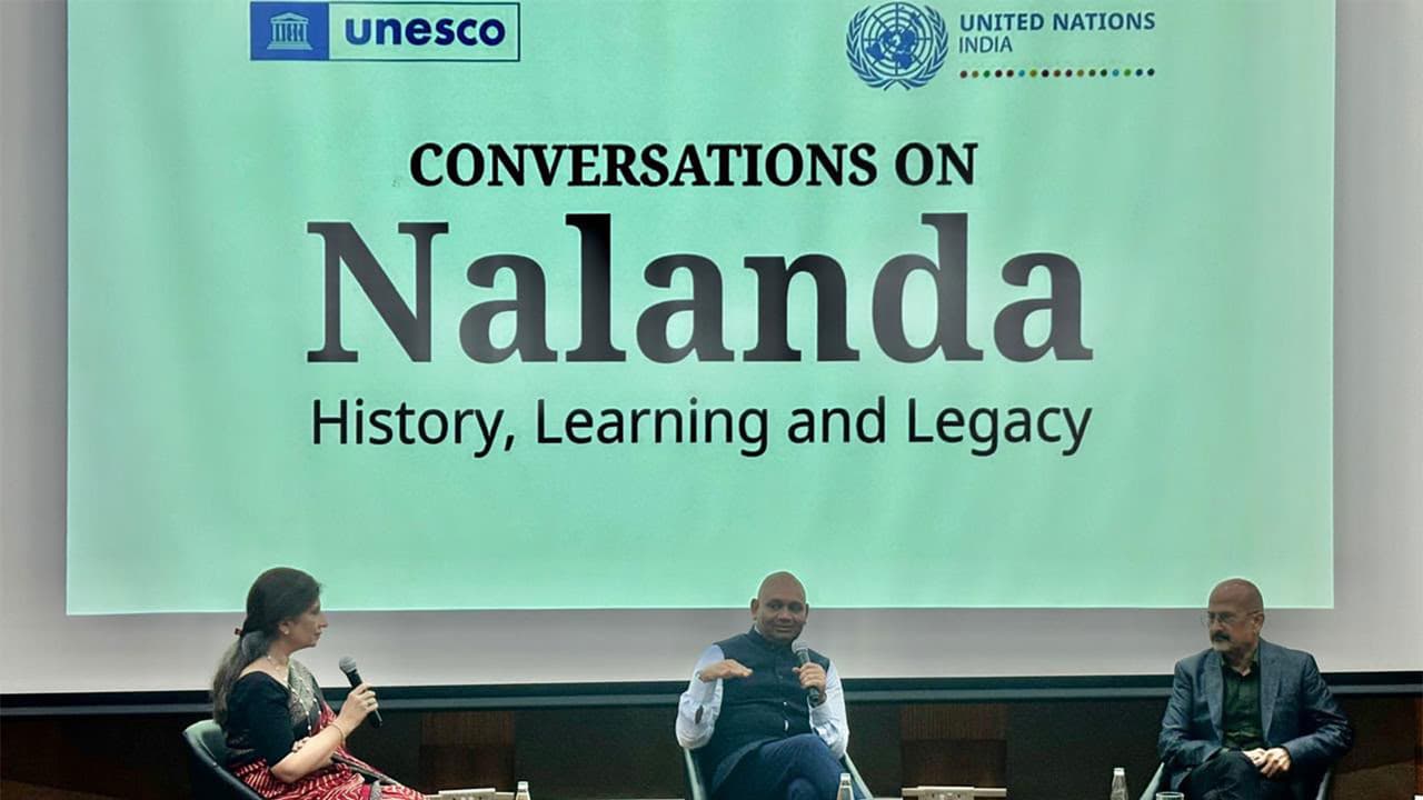Nalanda is the world’s first great residential modern university, 600 years older than Bologna— Stefan Priesner, UN Head in India (Photo/ ANI) Nalanda is the world’s first great residential modern university, 600 years older than Bologna— Stefan Priesner, UN Head in India (Photo/ ANI)