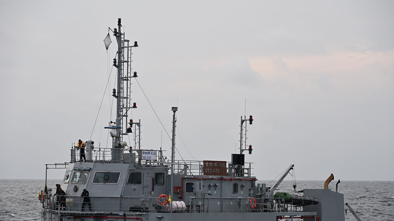 Indian Navy's indegenously developed Diving Support Craft (Photo/Defence Ministry) Indian Navy's indegenously developed Diving Support Craft (Photo/Defence Ministry)