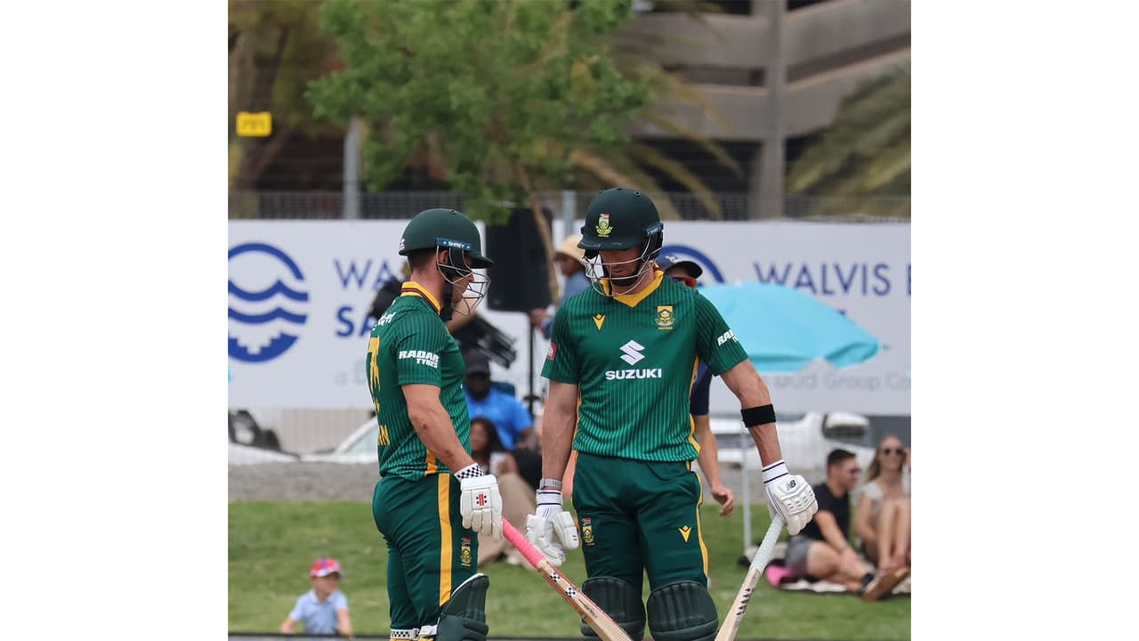 Jordan Hermann and Connor Esterhuizen (Photo: X/@ProteasMenCSA) Jordan Hermann and Connor Esterhuizen (Photo: X/@ProteasMenCSA)