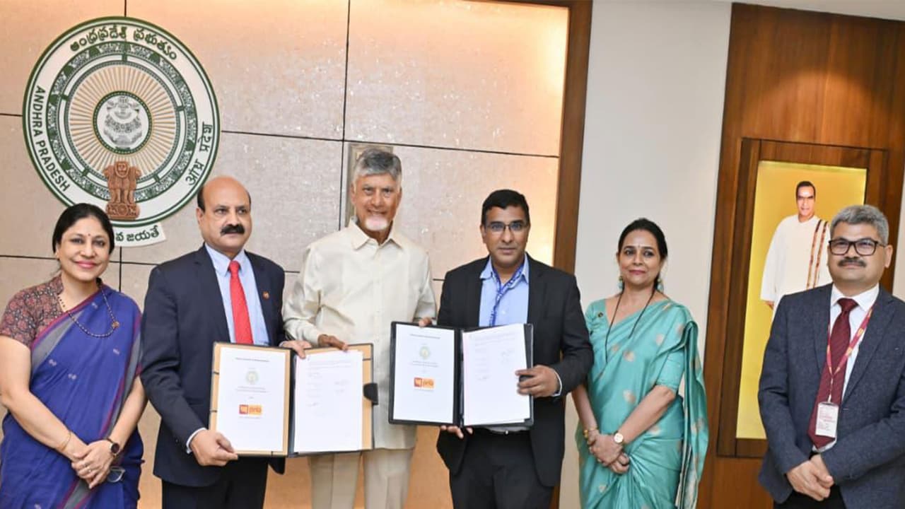 Andhra Pradesh, Punjab National Bank sign MoU to establish India's first bank led Quantum Finance Hub in Amaravati (Photo PNB) Andhra Pradesh, Punjab National Bank sign MoU to establish India's first bank led Quantum Finance Hub in Amaravati (Photo PNB)