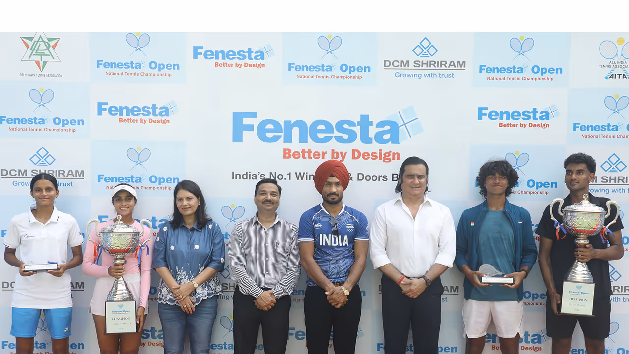 All singles' competition winners at Fenesta Open (Photo: Fenesta Open) All singles' competition winners at Fenesta Open (Photo: Fenesta Open)