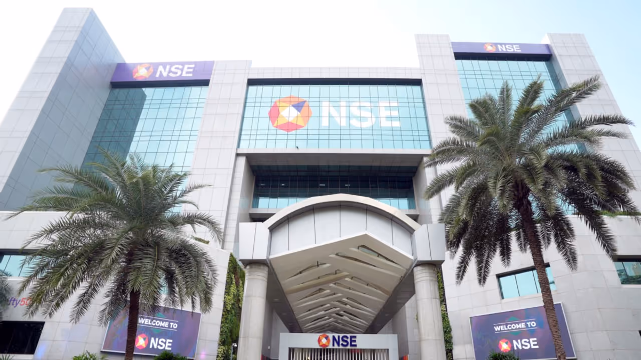 A view of the newly renovated NSE atrium (File Photo/ANI) A view of the newly renovated NSE atrium (File Photo/ANI)