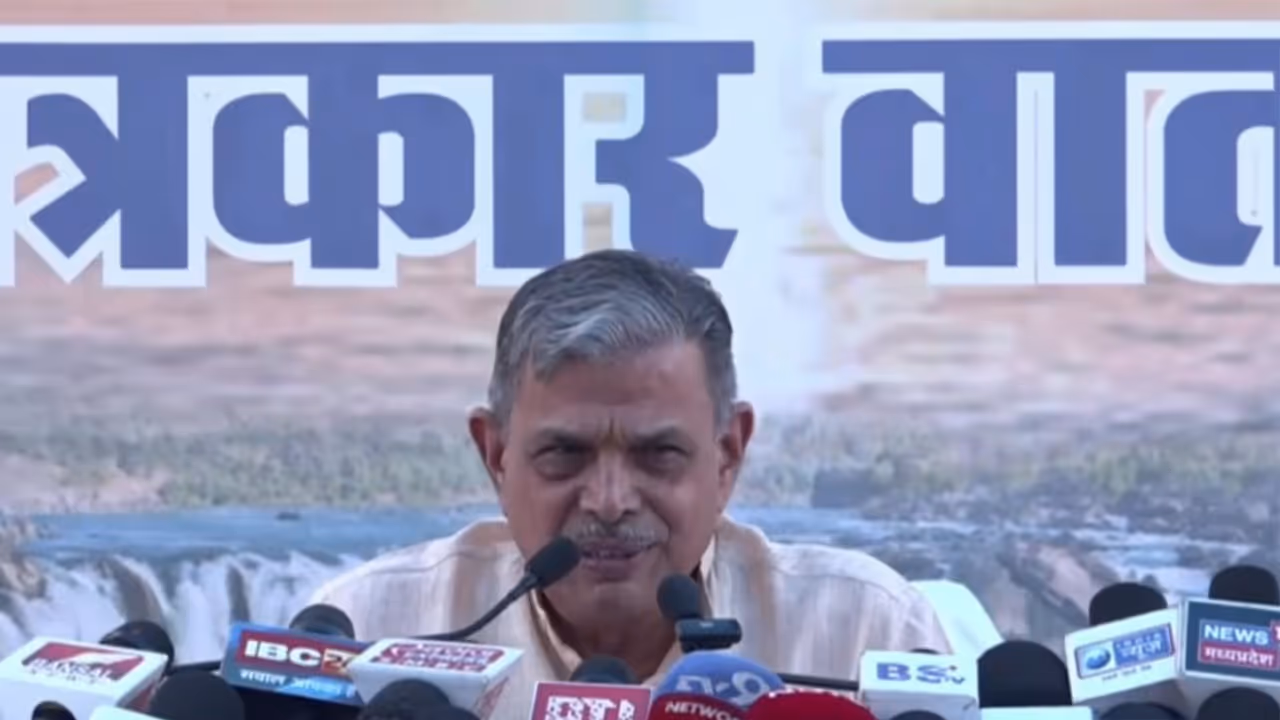 Rashtriya Swayamsevak Sangh (RSS) General Secretary Dattatreya Hosabale (Photo/ANI)