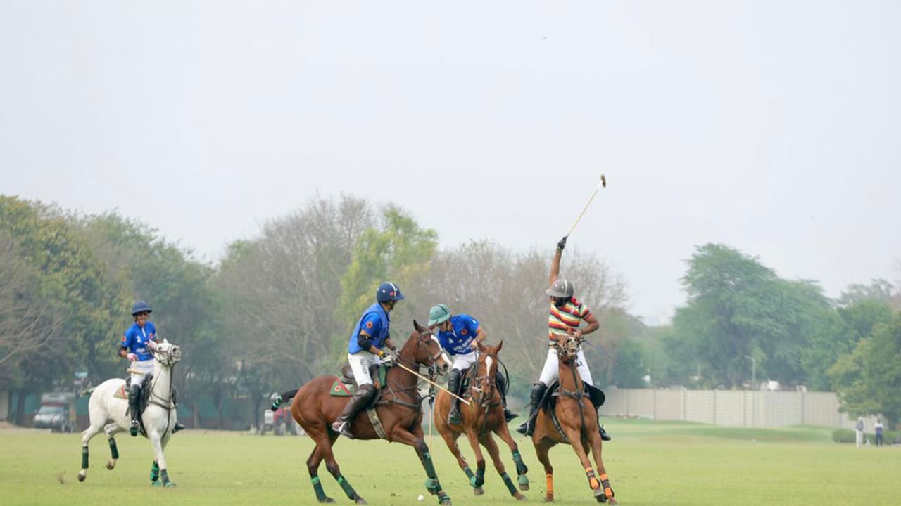 Polo match between Jindal Panther and Jaipur Optiemus Achievers (Photo/Indian Open Polo Championship) Polo match between Jindal Panther and Jaipur Optiemus Achievers (Photo/Indian Open Polo Championship)