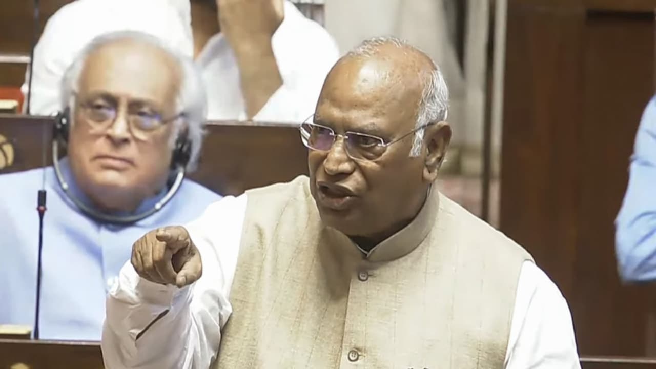 Congress chief Mallikarjun Kharge (File Photo/ANI) Congress chief Mallikarjun Kharge (File Photo/ANI)