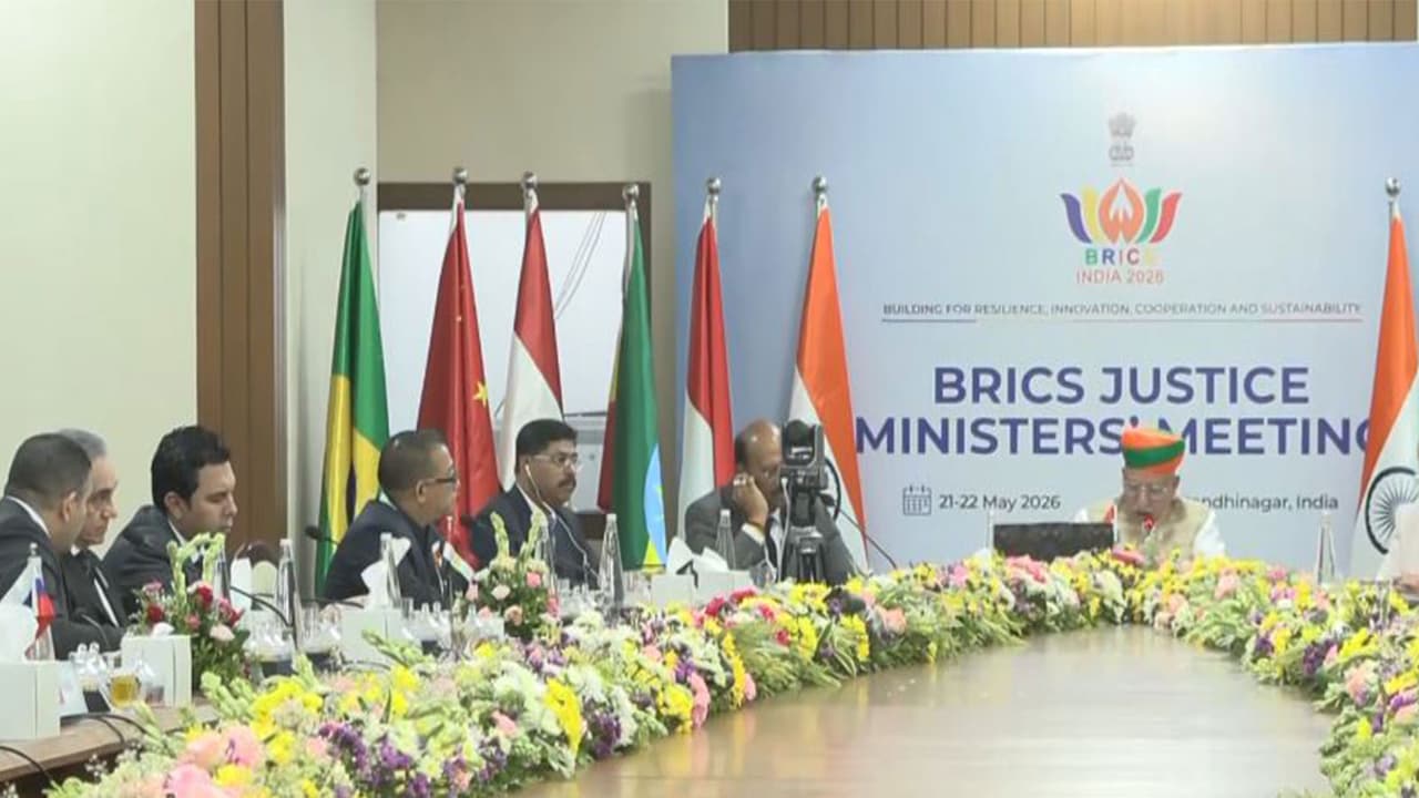 BRICS Justice Ministers meeting (Photo/ANI) BRICS Justice Ministers meeting (Photo/ANI)
