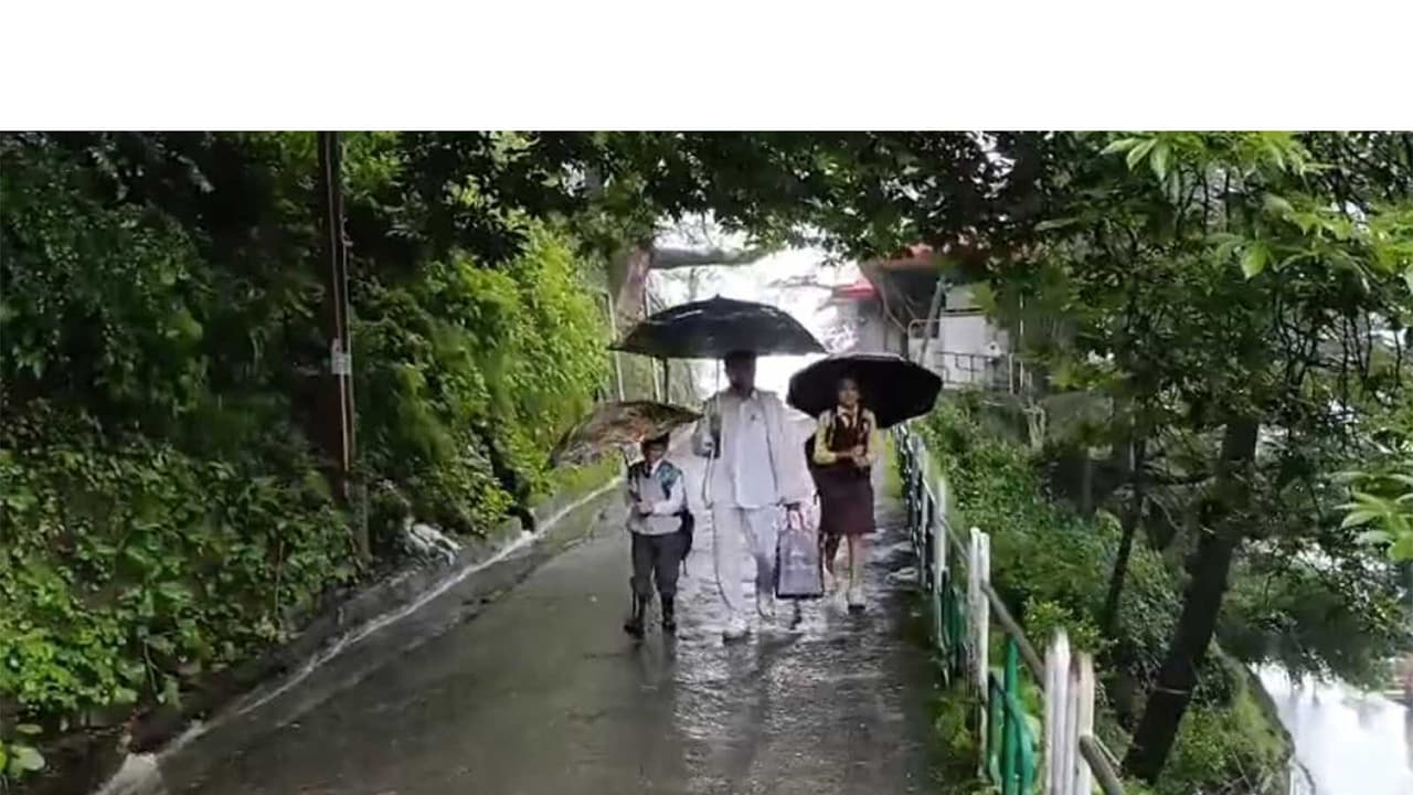 Heavy rainfall in Himachal Pradesh (Photo/ANI) Heavy rainfall in Himachal Pradesh (Photo/ANI)