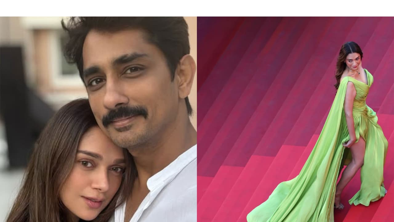 Aditi Rao Hydari, Siddharth (Photo/instagram/@aditiraohydari) Aditi Rao Hydari, Siddharth (Photo/instagram/@aditiraohydari)