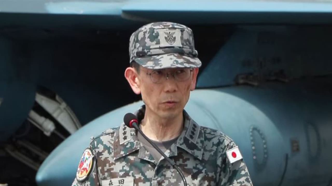 Japan Air Self Defence Force (JASDF) Chief General Takehiro Morita (Photo/ANI) Japan Air Self Defence Force (JASDF) Chief General Takehiro Morita (Photo/ANI)