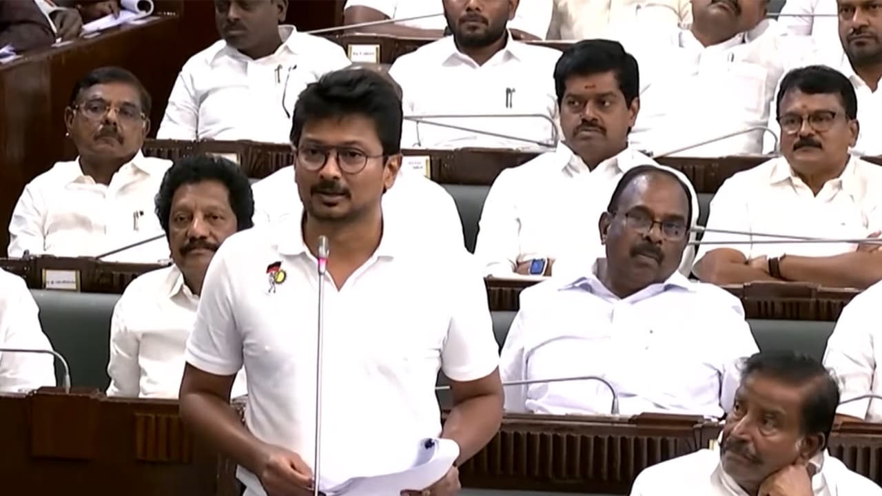 Tamil Nadu Assembly LoP Udhayanidhi Stalin (Photo: Tamil Nadu Assembly) Tamil Nadu Assembly LoP Udhayanidhi Stalin (Photo: Tamil Nadu Assembly)